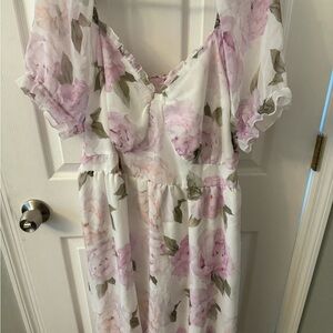 SHEIN Curve Floral Dress